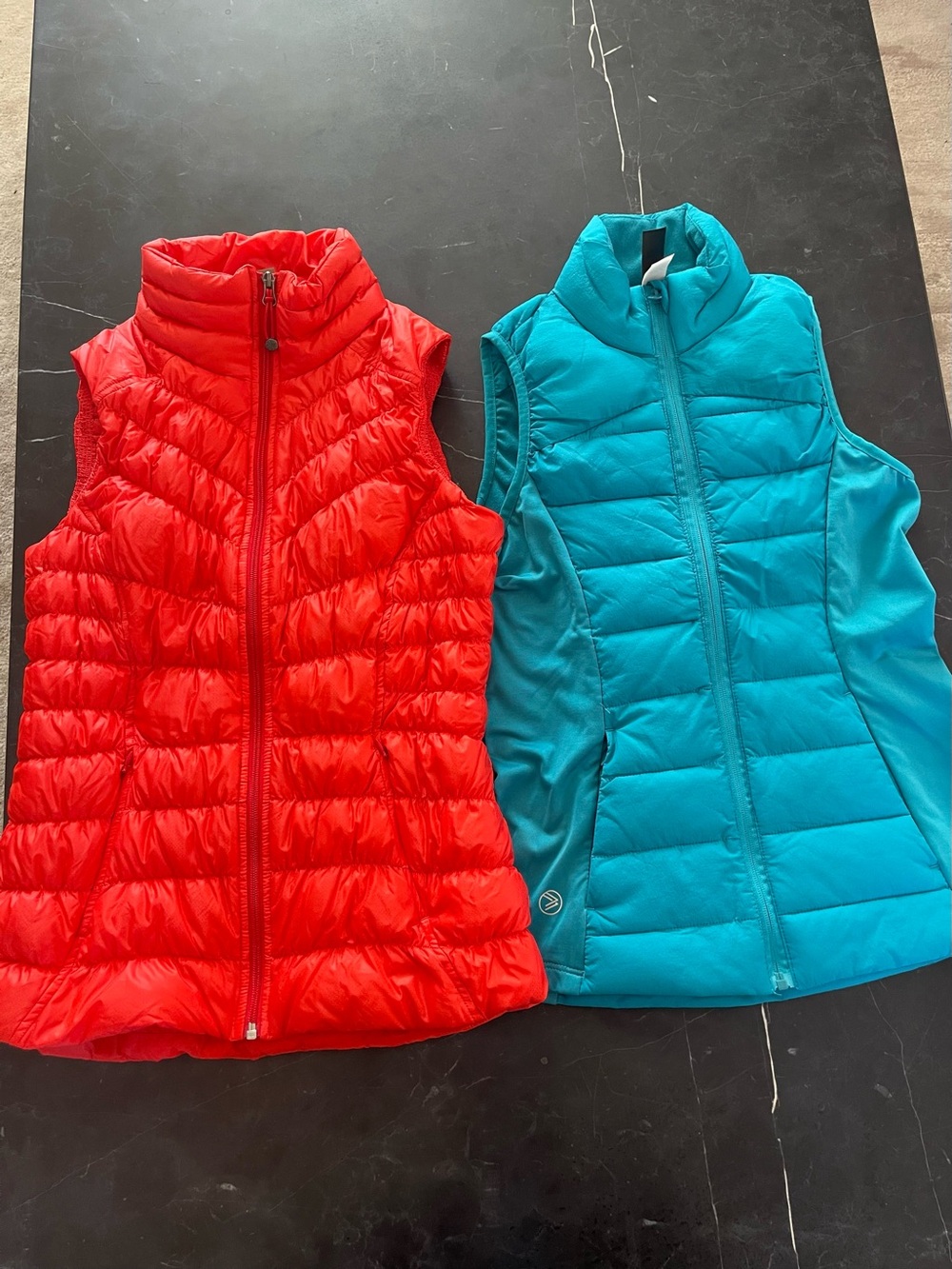 Athleta And Savvi Quilted Vests Size XS Like New